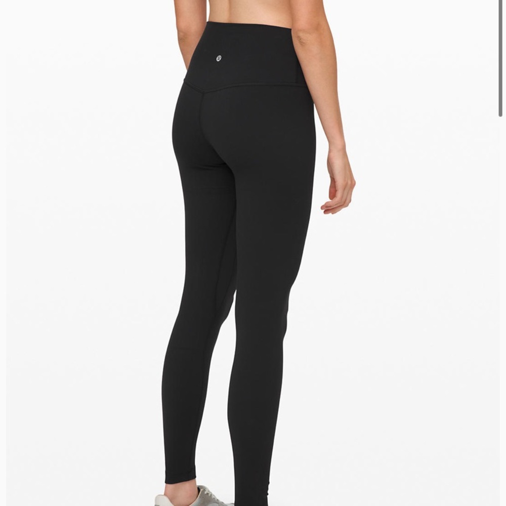 Black lululemon align leggings